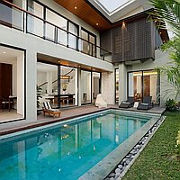 Modern contemporary freehold villa in Kerobokan. Villas in Bali for Sale: Вилла в Керобокан, Бали за 552 тыс. USD. Freehold. Предварительный просмотр фото #1