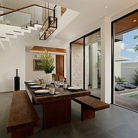 Modern contemporary freehold villa in Kerobokan. Villas in Bali for Sale: Вилла в Керобокан, Бали за 552 тыс. USD. Freehold. Предварительный просмотр фото #4
