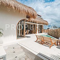Modern Boho Style Villa In Munggu. Villas in Bali for Sale: Вилла в Мунггу, Бали за 180 тыс. USD. Leasehold. Предварительный просмотр фото #16