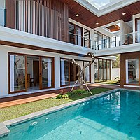 Elegant Recently Built Four-Bedroom Villa with Leasehold Flexibility and Stunning Sea Views in Nusa Dua. Villas in Bali for Sale: Villa in Nusa Dua, Bali for 521 Thousands USD. Leasehold. Preview of photo #1