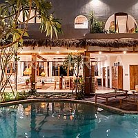 Luxurious Mediterranean Villa In Umalas. Villas in Bali for Sale: Vila di Umalas, Bali untuk 636 Ribuan USD. Leasehold. Pratinjau foto #16