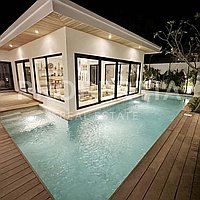 Stunning Modern Tropical Villa In Padonan. Villas in Bali for Sale: Вилла в Бали за 175 тыс. USD. Leasehold. Предварительный просмотр фото #9