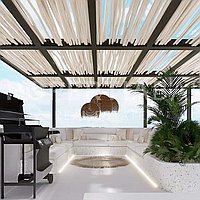 Mediterranean Tropical Villa In Bingin. Villas in Bali for Sale: Vila di Bingin, Bali untuk 277 Ribuan USD. Leasehold. Pratinjau foto #15