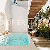 Mediterranean Tropical Villa In Bingin. Villas in Bali for Sale: Vila di Bingin, Bali untuk 277 Ribuan USD. Leasehold. Pratinjau foto #16