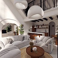 Luxury 2-bedroom mediterranean-inspired villas in Ungasan - Special price for a quick sale!. Villas in Bali for Sale: Villa in Bukit South, Bali for 10.7 Million PHP. Leasehold. Preview photo #2