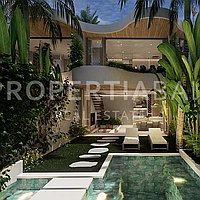 Exquisite Tropical Modern Villas In Uluwatu. Villas in Bali for Sale: Vila di Uluwatu, Bali untuk 196 Ribuan USD. Leasehold. Pratinjau foto #11