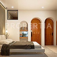 Beautiful Modern Contemporary Villas In Babakan. Villas in Bali for Sale: Вилла в Babakan, Бали за 246 тыс. USD. Leasehold. Предварительный просмотр фото #9