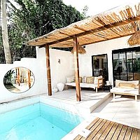 Modern Tropical Villa In Tumbak Bayuh. Villas in Bali for Sale: Vila di Bali untuk 233 Ribuan USD. Leasehold. Pratinjau foto #10