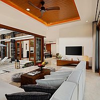 Modern Balinese villa with large garden in Ungasan for sale. Villas in Bali for Sale: Villa in Bukit South, Bali for 521 Thousands USD. Freehold. Preview photo #3