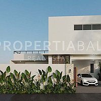 Modern Contemporary Villa Design In Babakan. Villas in Bali for Sale: Вилла в Babakan, Бали за 283 тыс. USD. Leasehold. Предварительный просмотр фото #11