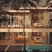 Amazing Tropical Hillside View Villas In Bingin. Villas in Bali for Sale: Villa in Bingin, Bali for 2.3 Million HKD. Leasehold. Preview photo #9