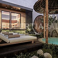 Amazing Tropical Hillside View Villas In Bingin. Villas in Bali for Sale: Villa in Bingin, Bali for 2.3 Million HKD. Leasehold. Preview photo #10