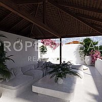 Modern Tropical Villa In Pecatu. Villas in Bali for Sale: Vila di Uluwatu, Bali untuk 194 Ribuan USD. Leasehold. Pratinjau foto #5