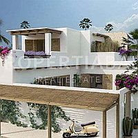 Modern Ibiza Style Villa In Seseh. Villas in Bali for Sale: Vila di Seseh, Bali untuk 268 Ribuan USD. Leasehold. Pratinjau foto #11