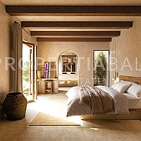 Modern Ibiza Style Villa In Seseh. Villas in Bali for Sale: Vila di Seseh, Bali untuk 268 Ribuan USD. Leasehold. Pratinjau foto #8
