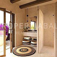 Modern Ibiza Style Villa In Seseh. Villas in Bali for Sale: Vila di Seseh, Bali untuk 268 Ribuan USD. Leasehold. Pratinjau foto #5