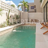 Amazing Tropical Inspired Villa In The Heart Of Bumbak. Villas in Bali for Sale: Vila di Umalas, Bali untuk 242 Ribuan USD. Leasehold. Pratinjau foto #22