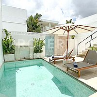 Amazing Modern Tropical Villa In Tumbak Bayuh. Villas in Bali for Sale: Вилла в Tumbak Bayuh, Бали за 306 тыс. USD. Leasehold. Предварительный просмотр фото #21
