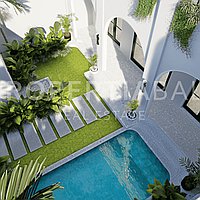 Modern Tropical Inspired Project In Tumbak Bayuh. Villas in Bali for Sale: Vila di Tumbak Bayuh, Bali untuk 187 Ribuan USD. Leasehold. Pratinjau foto #8