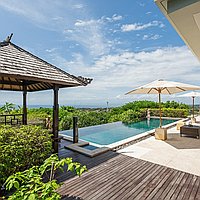 Luxury hillside villa with breathtaking ocean views in Labuan Sait. Villas in Bali for Sale: Вилла в Бали за 1359 тыс. USD. Freehold. Предварительный просмотр фото #3
