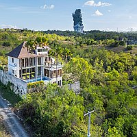 Stunning Modern Villa with Ocean View in Jimbaran. Villas in Bali for Sale: Вилла в Bukit South, Бали за 1227 тыс. USD. Freehold. Предварительный просмотр фото #1