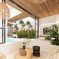 Luxurious Tropical Villa In Bingin. Villas in Bali for Sale: Vila di Bingin, Bali untuk 377 Ribuan USD. Leasehold. Pratinjau foto #1