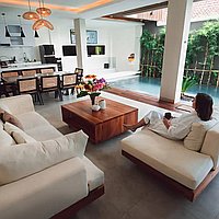 Perfect four bedroom villa for rental income or family living in Ungasan. Villas in Bali for Sale: Villa in Bukit South, Bali for 276 Thousands USD. Leasehold. Preview photo #2