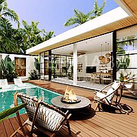 Timeless Elegance Villas In Bingin. Villas in Bali for Sale: Vila di Bingin, Bali untuk 254 Ribuan USD. Leasehold. Pratinjau foto #6