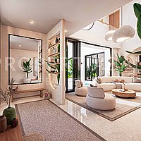 Gorgeous Villas Steps Away From Lima Beach Pererenan. Villas in Bali for Sale: Вилла в Переренан (Чангу), Бали за 293 тыс. USD. Leasehold. Предварительный просмотр фото #3