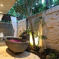 Tropical riverfront villa in Padang Galak, North of Sanur. Villas in Bali for Sale: Вилла в Санур, Бали за 1227 тыс. USD. Freehold. Предварительный просмотр фото #5