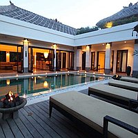 Tropical riverfront villa in Padang Galak, North of Sanur. Villas in Bali for Sale: Вилла в Санур, Бали за 1227 тыс. USD. Freehold. Предварительный просмотр фото #1