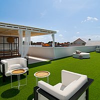 Brand-New Ultra-Modern 4-Bedroom Villa with a Huge Rooftop Terrace. Villas in Bali for Sale: Вилла в Санур, Бали за 420 тыс. USD. Leasehold. Предварительный просмотр фото #2