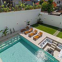 Brand-New Ultra-Modern 4-Bedroom Villa with a Huge Rooftop Terrace. Villas in Bali for Sale: Вилла в Санур, Бали за 420 тыс. USD. Leasehold. Предварительный просмотр фото #8
