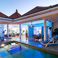 Contemporary design 2-bedroom villa steps from the beach in Sanur. Villas in Bali for Sale: Вилла в Санур, Бали за 356 тыс. USD. Leasehold. Предварительный просмотр фото #1