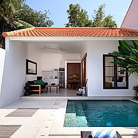 Prime Investment One-Bedroom Villa, Minutes from Seminyak Beach and Fully Furnished. Villas in Bali for Sale: Vila di Seminyak, Bali untuk 198 Ribuan USD. Leasehold. Pratinjau foto #1