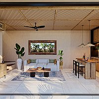 Off-plan stylish one bedroom villa in Petitenget. Villas in Bali for Sale: Вилла в Семиньяк, Бали за 226 тыс. USD. Leasehold. Предварительный просмотр фото #3