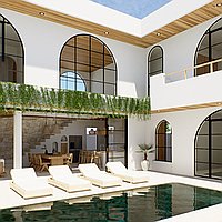 Luxury 3 and 4 Bedroom Villa with Elegant Design in Seseh Beachside. Villas in Bali for Sale: Вилла в Сесех, Бали за 400 тыс. USD. Leasehold. Предварительный просмотр фото #13