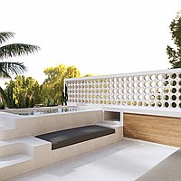 Luxurious Tropical Mediterranean Three-Bedroom Villa with Jacuzzi, Steps from Tranquil Seseh Beach. Villas in Bali for Sale: Вилла в Сесех, Бали за 432 тыс. USD. Leasehold. Предварительный просмотр фото #12