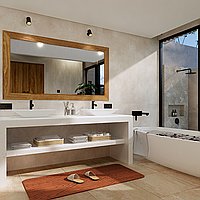 Two Units of Two-Bedroom Modern Tropical Villas in Growing Areas of Seseh. Villas in Bali for Sale: Villa in Seseh, Bali for 220 Thousands USD. Leasehold. Preview photo #11