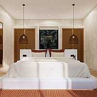 Two Units of Two-Bedroom Modern Tropical Villas in Growing Areas of Seseh. Villas in Bali for Sale: Villa in Seseh, Bali for 220 Thousands USD. Leasehold. Preview photo #6