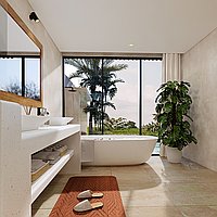 Two Units of Two-Bedroom Modern Tropical Villas in Growing Areas of Seseh. Villas in Bali for Sale: Villa in Seseh, Bali for 220 Thousands USD. Leasehold. Preview photo #9