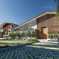 Two Units of Two-Bedroom Modern Tropical Villas in Growing Areas of Seseh. Villas in Bali for Sale: Villa in Seseh, Bali for 220 Thousands USD. Leasehold. Preview photo #13