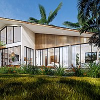 Two Units of Two-Bedroom Modern Tropical Villas in Growing Areas of Seseh. Villas in Bali for Sale: Villa in Seseh, Bali for 220 Thousands USD. Leasehold. Preview photo #2