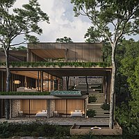 Luxurious Tropical Splendor: Off Plan Three-Bedroom Riverfront Villa Near Nyanyi Beach. Villas in Bali for Sale: Вилла в Табанан, Бали за 797 тыс. USD. Freehold. Предварительный просмотр фото #9