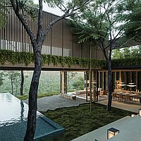 Luxurious Tropical Splendor: Off Plan Three-Bedroom Riverfront Villa Near Nyanyi Beach. Villas in Bali for Sale: Вилла в Табанан, Бали за 797 тыс. USD. Freehold. Предварительный просмотр фото #8