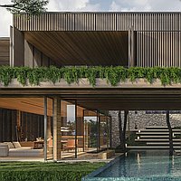 Luxurious Tropical Splendor: Off Plan Three-Bedroom Riverfront Villa Near Nyanyi Beach. Villas in Bali for Sale: Вилла в Табанан, Бали за 797 тыс. USD. Freehold. Предварительный просмотр фото #7