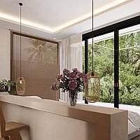 Serene mediterranean 4-bedroom villa with rice field views in Kaba-kaba. Villas in Bali for Sale: Villa in Tabanan, Bali for 491 Thousands USD. Leasehold. Preview photo #13