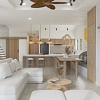 Unlocking Investment Potential: Three-Bedroom Villas with Long Lease 31 Years in Serene Kedungu. Villas in Bali for Sale: Вилла в Табанан, Бали за 280 тыс. USD. Leasehold. Предварительный просмотр фото #2