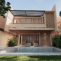 Three-Bedroom Contemporary Villas with Cutting-Edge Design at Serene Nyanyi Beach. Villas in Bali for Sale: Вилла в Табанан, Бали за 295 тыс. USD. Freehold. Предварительный просмотр фото #1