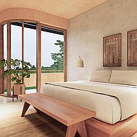 Three-Bedroom Contemporary Villas with Cutting-Edge Design at Serene Nyanyi Beach. Villas in Bali for Sale: Вилла в Табанан, Бали за 295 тыс. USD. Freehold. Предварительный просмотр фото #4